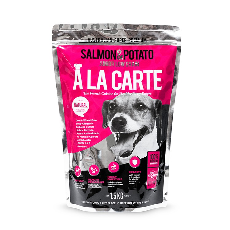 A La Carte 三文鱼低敏配方狗粮 1.5kg
