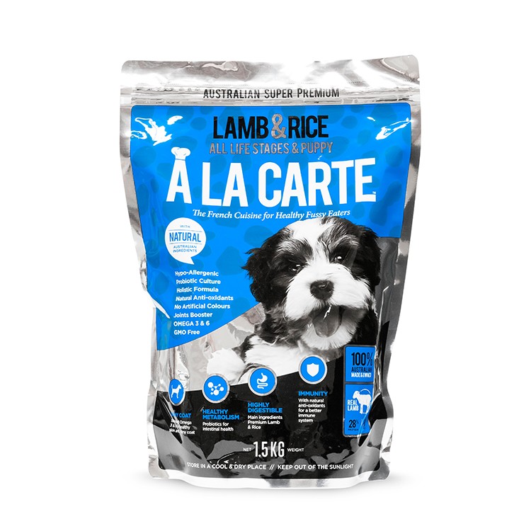 A La Carte 羊肉低敏配方全犬乾糧 6kg（1.5kg X 4包）