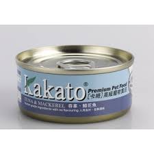 Kakato - 吞拿鱼+鯖花鱼 170G
