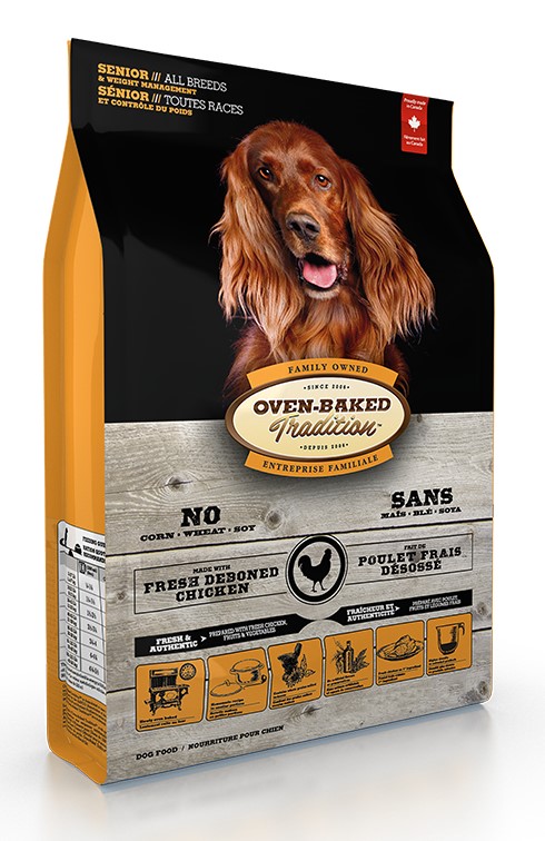 Oven-Baked 高齡/減肥犬 雞肉(大顆粒) 天然糧 25lbs