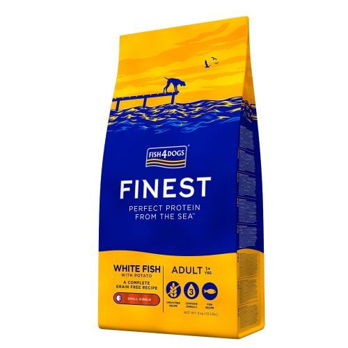 Fish4Dogs 深海魚無麩質低敏成犬配方 (細粒) - 06kg